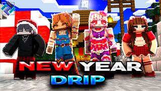 Thumbnail of the Minecraft Bedrock Marketplace product New Year Drip created by PixelOneUp.