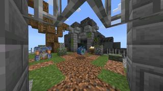 Screenshot of the Minecraft Bedrock Marketplace product One Block+ created by PixelOneUp.