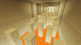 Screenshot of the Minecraft Bedrock Marketplace product Parkour Games created by PixelOneUp.
