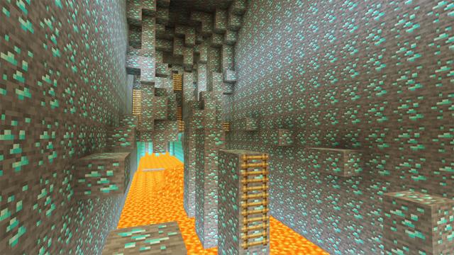Screenshot of the Minecraft Bedrock Marketplace product Parkour Games created by PixelOneUp.
