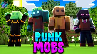 Thumbnail of the Minecraft Bedrock Marketplace product Punk Mobs created by PixelOneUp.