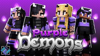 Thumbnail of the Minecraft Bedrock Marketplace product Purple Demons created by PixelOneUp.