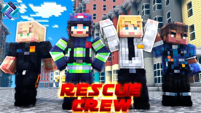 Thumbnail of the Minecraft Bedrock Marketplace product Rescue Crew created by PixelOneUp.