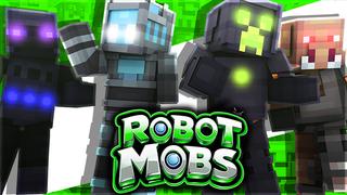 Thumbnail of the Minecraft Bedrock Marketplace product Robot Mobs created by PixelOneUp.