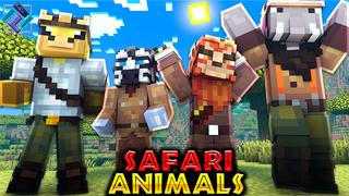 Thumbnail of the Minecraft Bedrock Marketplace product Safari Animals created by PixelOneUp.