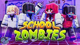 Thumbnail of the Minecraft Bedrock Marketplace product School Zombies created by PixelOneUp.