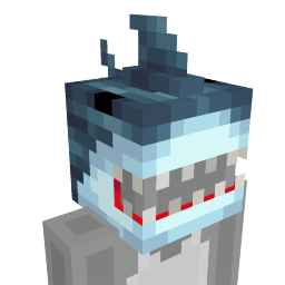 Thumbnail of the Minecraft Bedrock Marketplace product Shark Hat created by PixelOneUp.