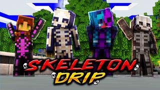 Thumbnail of the Minecraft Bedrock Marketplace product Skeleton Drip created by PixelOneUp.
