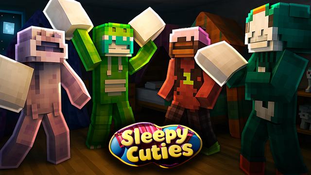 Thumbnail of the Minecraft Bedrock Marketplace product Sleepy Cuties created by PixelOneUp.