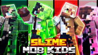 Thumbnail of the Minecraft Bedrock Marketplace product Slime Mob Kids created by PixelOneUp.
