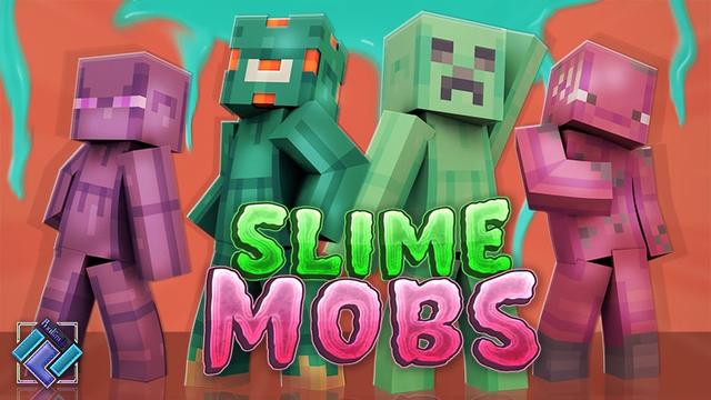 Thumbnail of the Minecraft Bedrock Marketplace product Slime Mobs created by PixelOneUp.