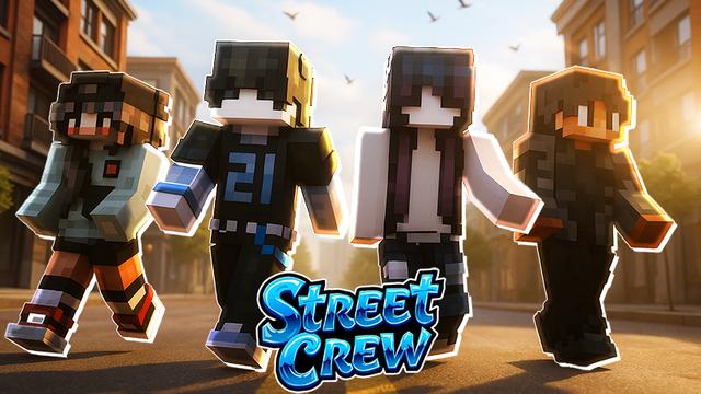 Thumbnail of the Minecraft Bedrock Marketplace product Street Crew created by PixelOneUp.