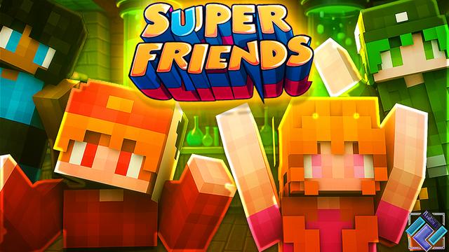 Thumbnail of the Minecraft Bedrock Marketplace product Super Friends created by PixelOneUp.