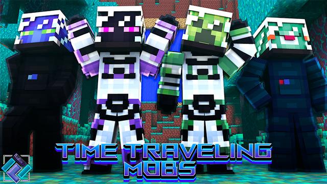 Thumbnail of the Minecraft Bedrock Marketplace product Time Traveling Mobs created by PixelOneUp.