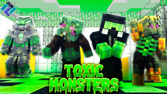 Thumbnail of the Minecraft Bedrock Marketplace product Toxic Monsters created by PixelOneUp.