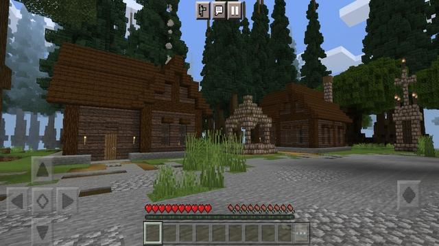 Screenshot of the Minecraft Bedrock Marketplace product Volcano Island created by PixelOneUp.