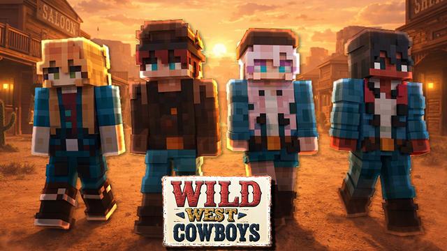 Thumbnail of the Minecraft Bedrock Marketplace product Wild West Cowboys created by PixelOneUp.