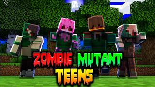 Thumbnail of the Minecraft Bedrock Marketplace product Zombie Mutant Teens created by PixelOneUp.