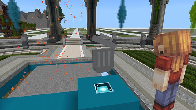 Screenshot of the Minecraft Bedrock Marketplace product Creative+ created by Pixels & Blocks.