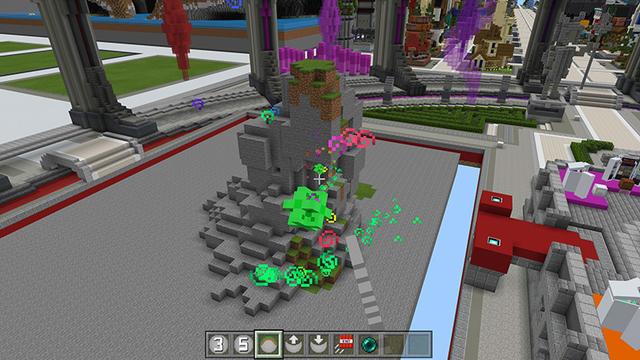 Screenshot of the Minecraft Bedrock Marketplace product Creative+ created by Pixels & Blocks.