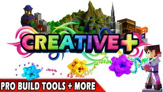 Thumbnail of the Minecraft Bedrock Marketplace product Créatif+ created by Pixels & Blocks.