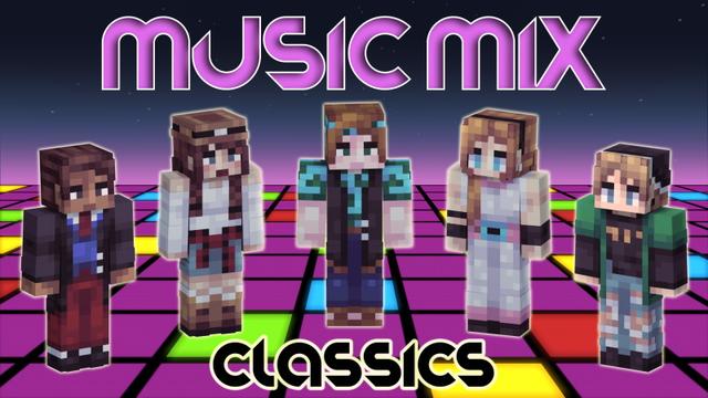 Thumbnail of the Minecraft Bedrock Marketplace product Music Mix Classics created by Pixels & Blocks.