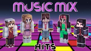 Thumbnail of the Minecraft Bedrock Marketplace product Music Mix Hits created by Pixels & Blocks.