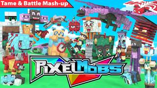 Thumbnail of the Minecraft Bedrock Marketplace product Mash-up de Pixelmobs created by Pixels & Blocks.