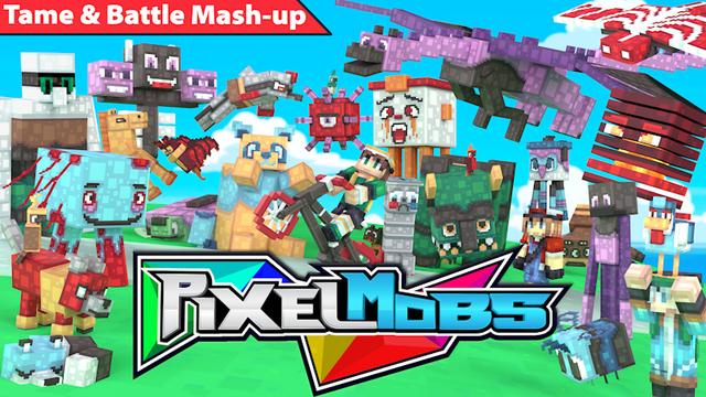Thumbnail of the Minecraft Bedrock Marketplace product Pixelmobs Mash-up created by Pixels & Blocks.