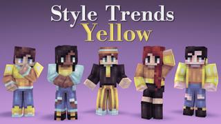 Thumbnail of the Minecraft Bedrock Marketplace product Style Trends Yellow created by Pixels & Blocks.