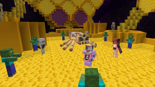 Screenshot of the Minecraft Bedrock Marketplace product Super! Dungeons created by Pixels & Blocks.