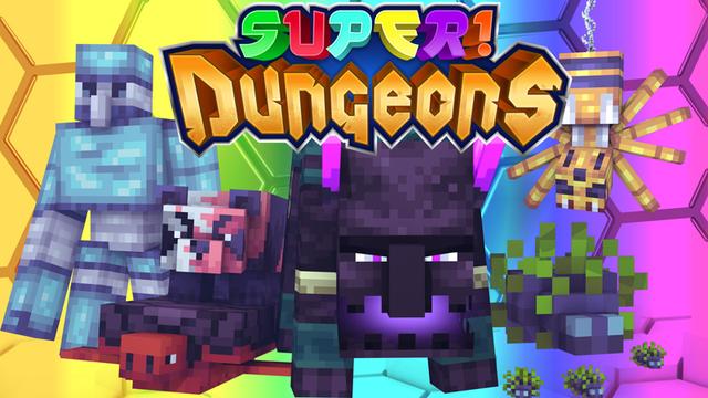 Thumbnail of the Minecraft Bedrock Marketplace product Super! Dungeons created by Pixels & Blocks.