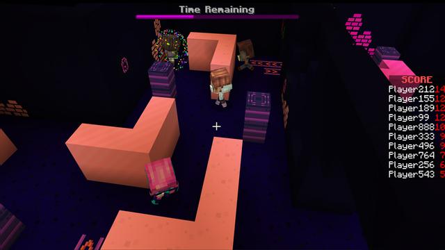 Screenshot of the Minecraft Bedrock Marketplace product Super! Laser Tag created by Pixels & Blocks.
