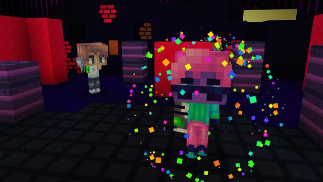 Screenshot of the Minecraft Bedrock Marketplace product Super! Laser Tag created by Pixels & Blocks.