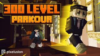 Thumbnail of the Minecraft Bedrock Marketplace product 300 LEVEL PARKOUR created by Pixelusion.