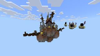 Screenshot of the Minecraft Bedrock Marketplace product Advanced Lucky Skyblock created by Pixelusion.