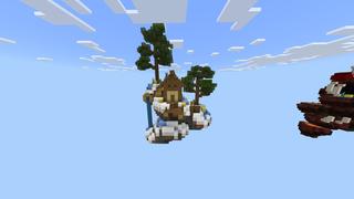 Screenshot of the Minecraft Bedrock Marketplace product Advanced Lucky Skyblock created by Pixelusion.