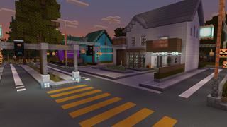 Screenshot of the Minecraft Bedrock Marketplace product Anime Cafe created by Pixelusion.