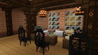 Screenshot of the Minecraft Bedrock Marketplace product Anime Cafe created by Pixelusion.