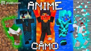 Thumbnail of the Minecraft Bedrock Marketplace product Anime Camo created by Pixelusion.