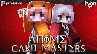 Thumbnail of the Minecraft Bedrock Marketplace product Anime Card Masters created by Pixelusion.