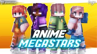 Thumbnail of the Minecraft Bedrock Marketplace product Anime Megastars created by Pixelusion.