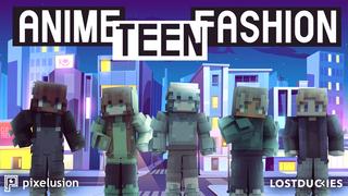Thumbnail of the Minecraft Bedrock Marketplace product Anime Teen Fashion created by Pixelusion.
