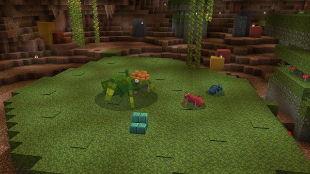 Screenshot of the Minecraft Bedrock Marketplace product Ant Invasion created by Pixelusion.
