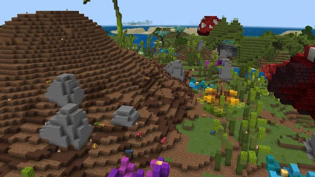 Screenshot of the Minecraft Bedrock Marketplace product Ant Invasion created by Pixelusion.