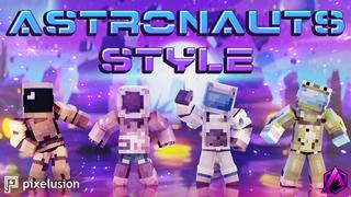 Thumbnail of the Minecraft Bedrock Marketplace product Astronauts Style created by Pixelusion.