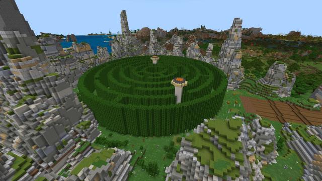 Screenshot of the Minecraft Bedrock Marketplace product Athem City created by Pixelusion.