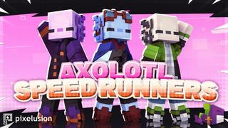 Thumbnail of the Minecraft Bedrock Marketplace product Axolotl SpeedRunners created by Pixelusion.