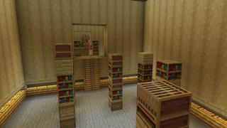 Screenshot of the Minecraft Bedrock Marketplace product Backrooms 100 Levels Parkour created by Pixelusion.