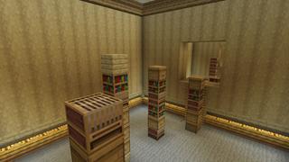Screenshot of the Minecraft Bedrock Marketplace product Backrooms 100 Levels Parkour created by Pixelusion.